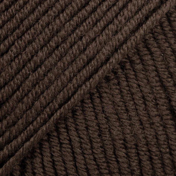 DROPS Merino Extra Fine 09 Dunkelbraun (Uni Colour)