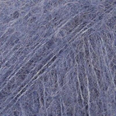 DROPS BRUSHED Alpaca Silk 13 Jeansblau (Uni colour)