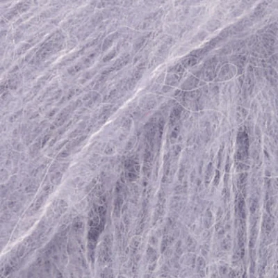 DROPS BRUSHED Alpaca Silk 17 Hell lavendel (Uni colour)