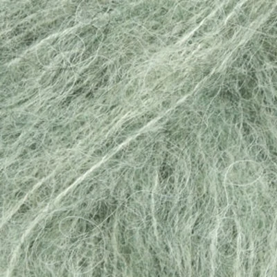 DROPS BRUSHED Alpaca Silk 21 Salbeigrün (Uni colour)