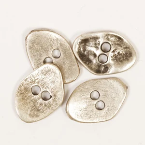 DROPS Winkelknopf aus Silber 20 mm (Nr. 534)