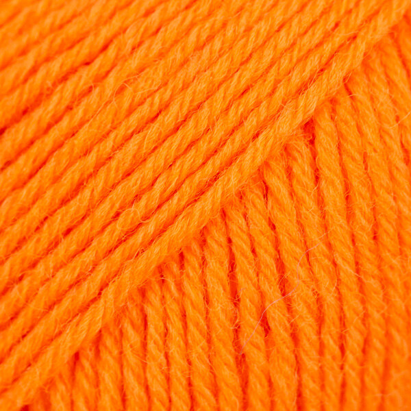 DROPS Fabel Uni Colour 119 Elektrisches orange