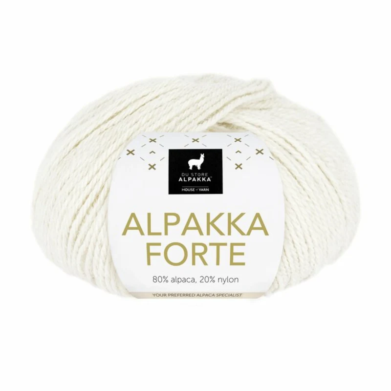Du Store Alpakka Forte 717 Weiß