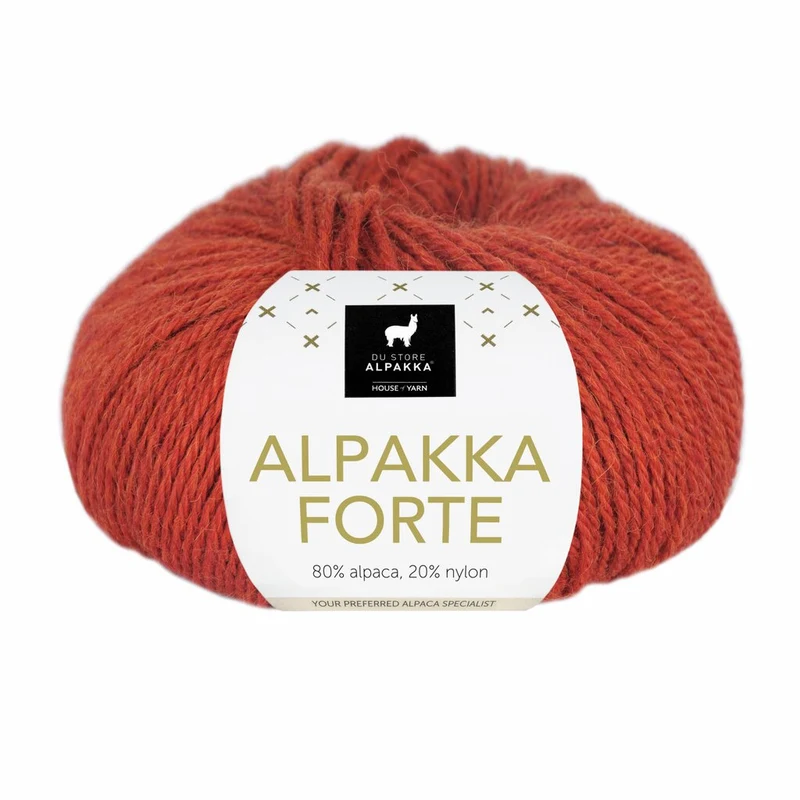 Du Store Alpakka Forte 703 Warmer Terrakotta Meliert