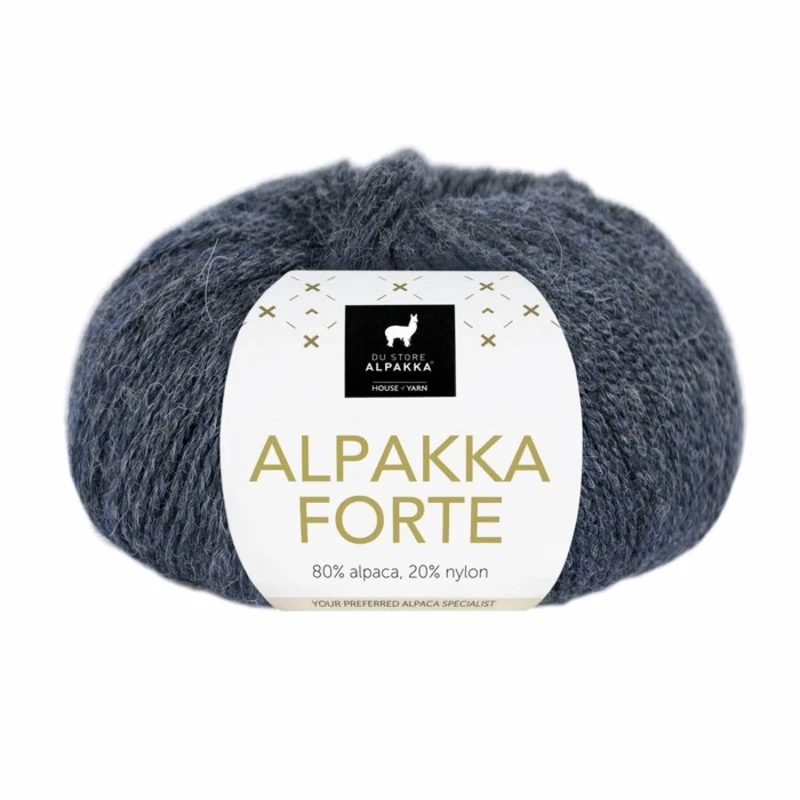 Du Store Alpakka Forte 708 Indigo Meliert
