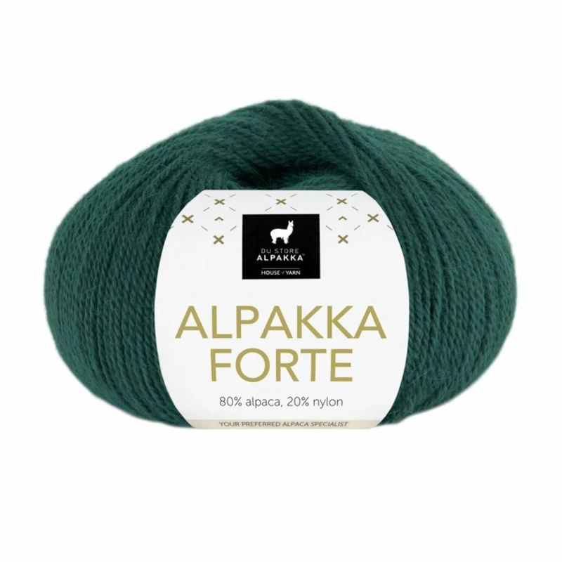 Du Store Alpakka Forte 737 Tannengrün
