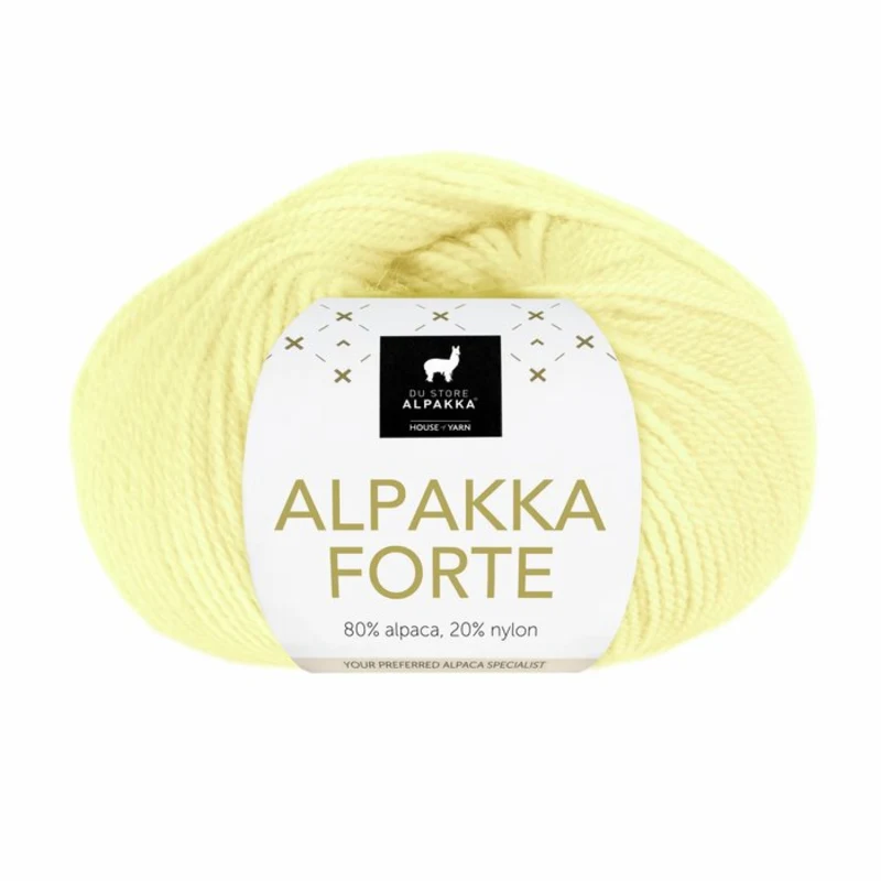 Du Store Alpakka Forte 747 Hellgelb