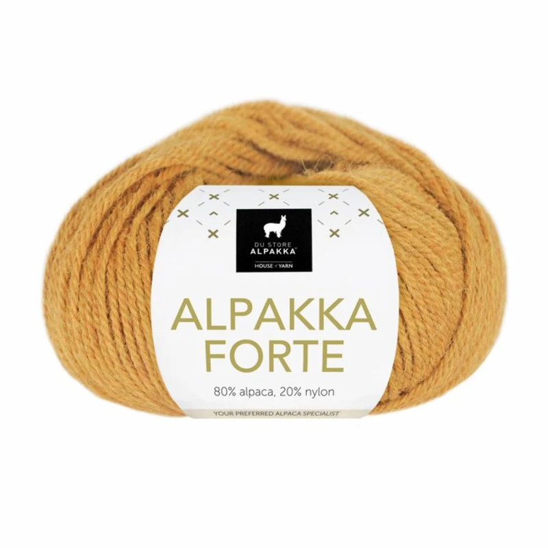 Du Store Alpakka Forte 718 Maisgelb Meliert