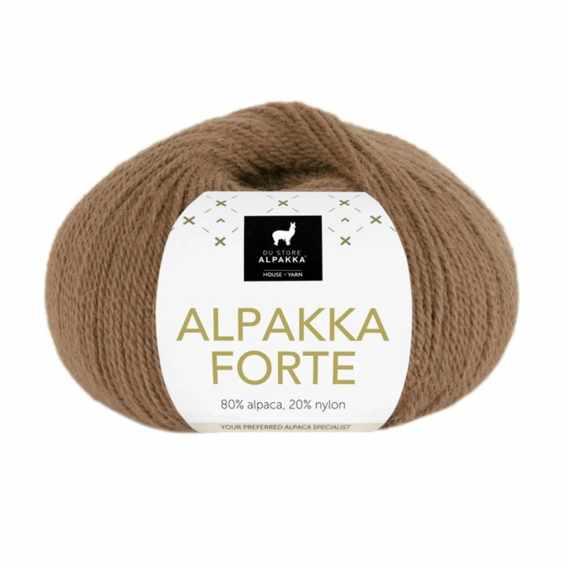 Du Store Alpakka Forte 742 Nussbraun