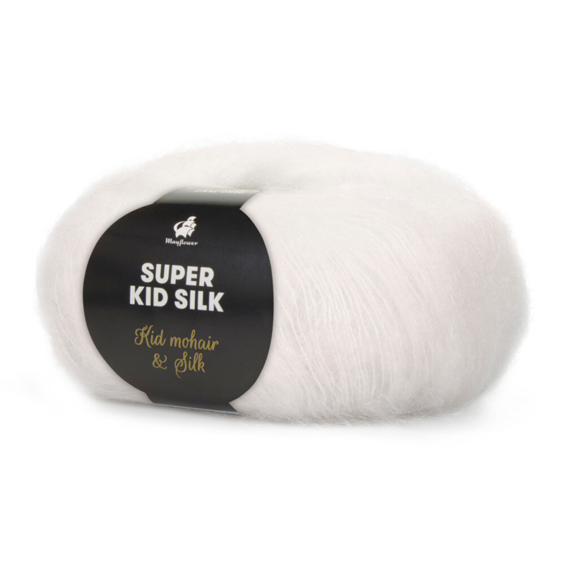 Mayflower Super Kid Silk 01 Weiß