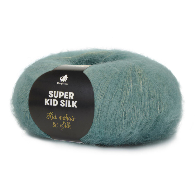 Mayflower Super Kid Silk 116 Staubiges Irischgrün