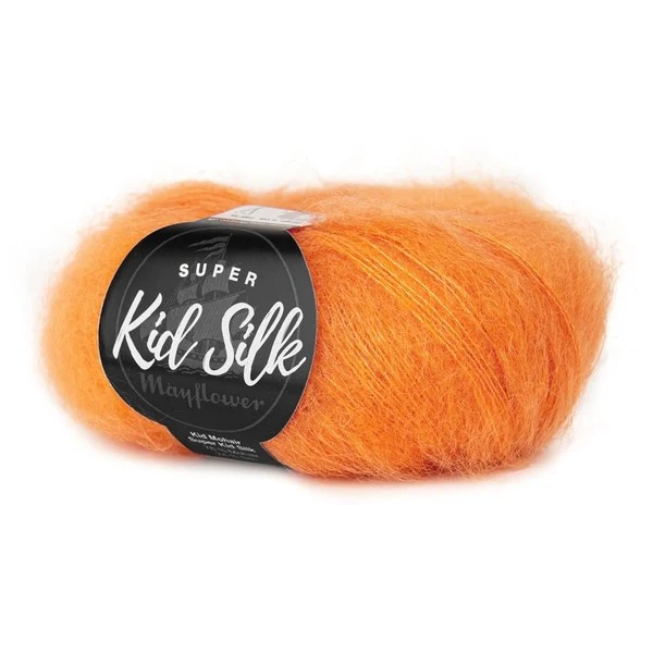 Mayflower Super Kid Silk 56 Staubiges Orange