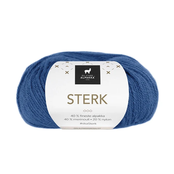 Du Store Alpakka Sterk 840 Kornblume