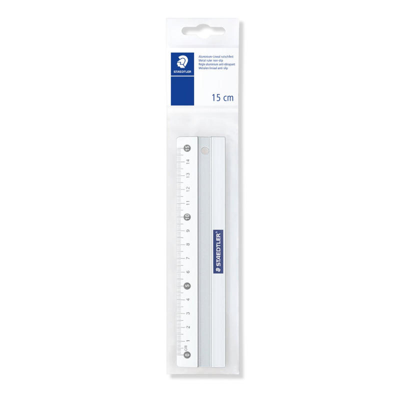 STAEDTLER Aluminiumlineal 15 cm