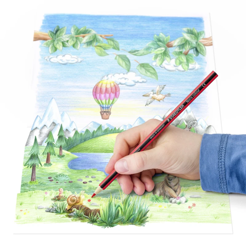 STAEDTLER Noris Buntstifte 36-tlg – Anwendung