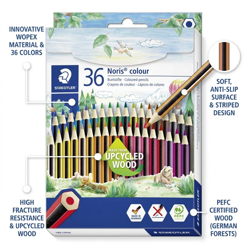 STAEDTLER Noris Buntstifte 36-tlg – Hauptbild geschlossen