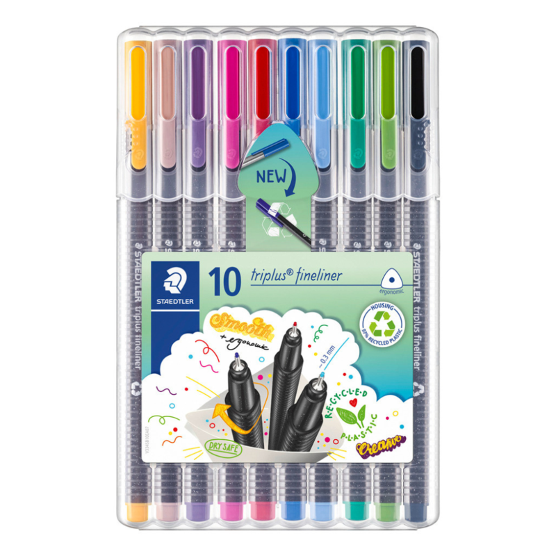 STAEDTLER Triplus Fineliner 334, 10 Stück
