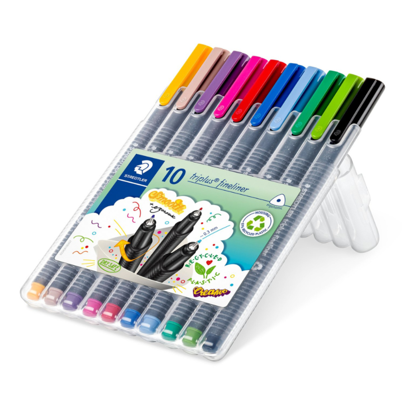 STAEDTLER Triplus Fineliner 334, 10 Stück