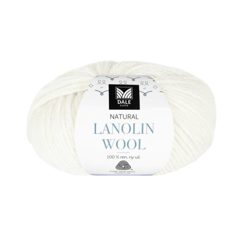 Dale Lanolin Wool 1438 Weiß
