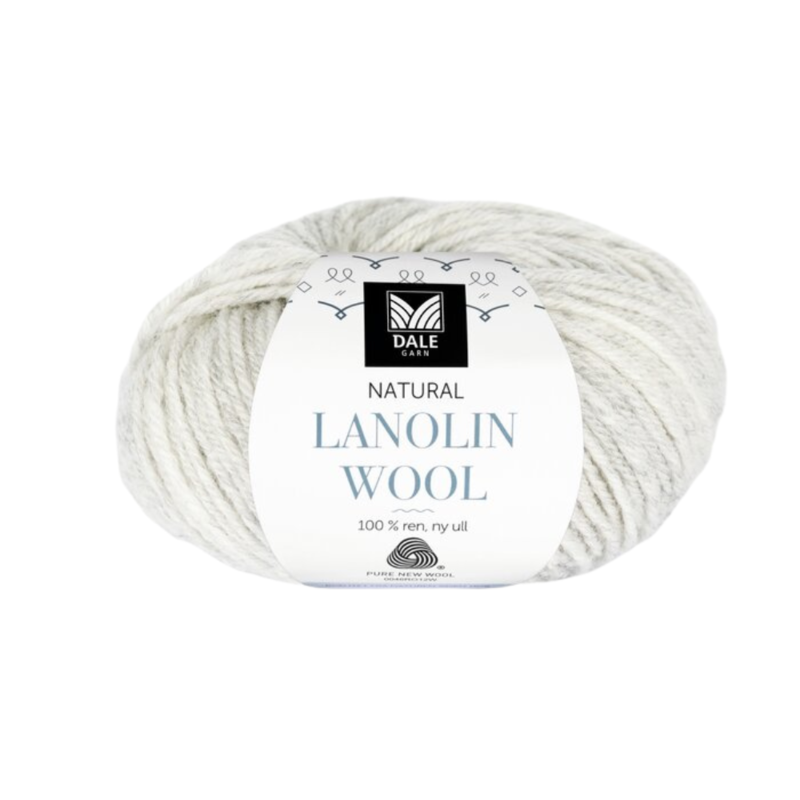 Dale Lanolin Wool 1421 Hellgrau