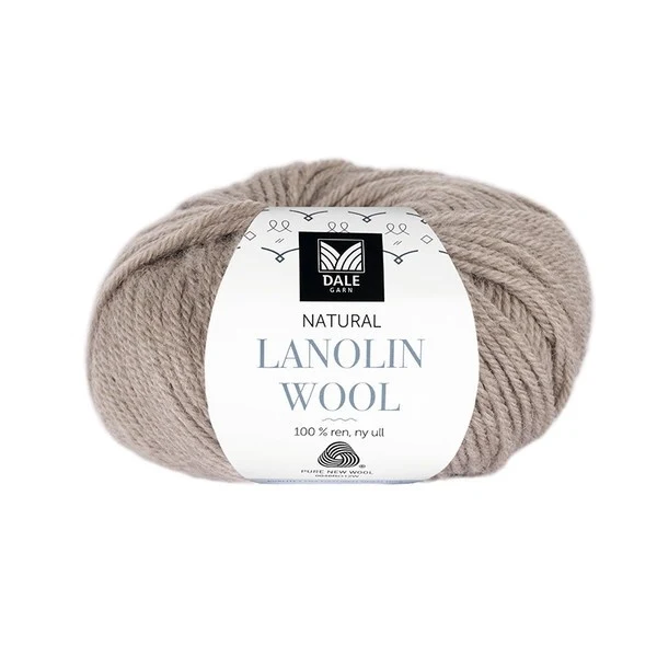 Dale Natural Lanolin Wool 1422 Beige meleret