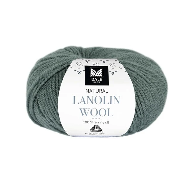 Dale Natural Lanolin Wool 1430 Grågrøn