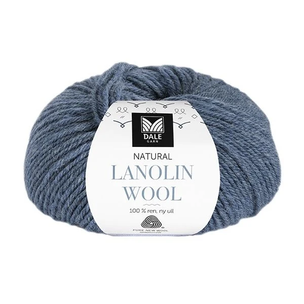 Dale Natural Lanolin Wool 1448 Denim mix