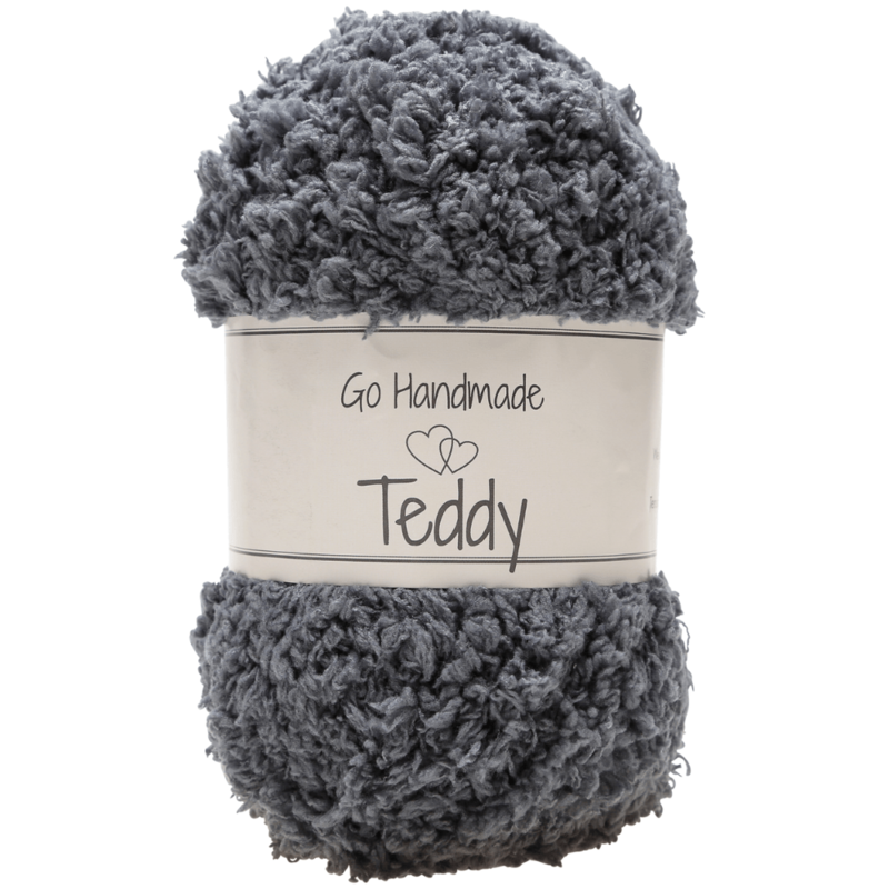 Go Handmade Teddy 17317 Gray