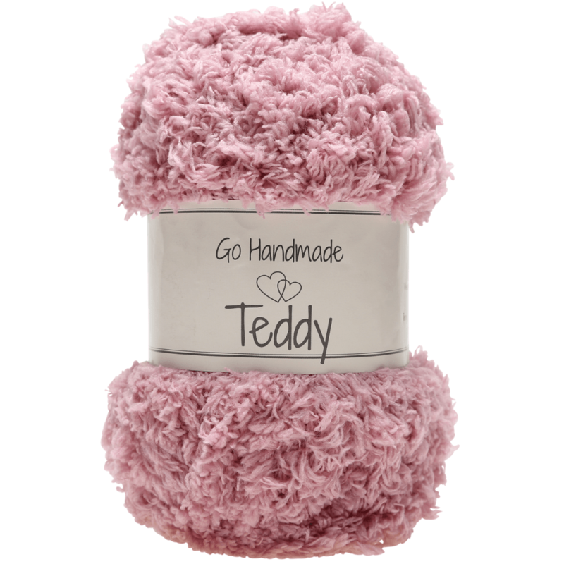 Go Handmade Teddy 17319 Alte Rose