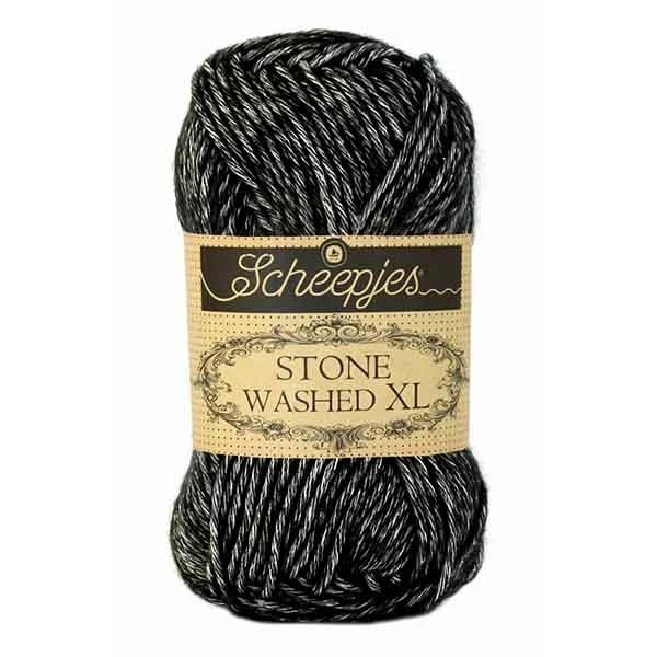 Scheepjes Stone Washed XL - 843 -Black Onyx