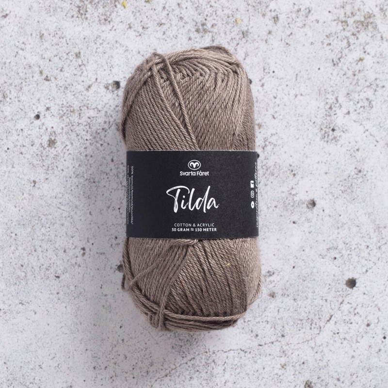 Svarta Fåret Tilda 25 Braun glatt