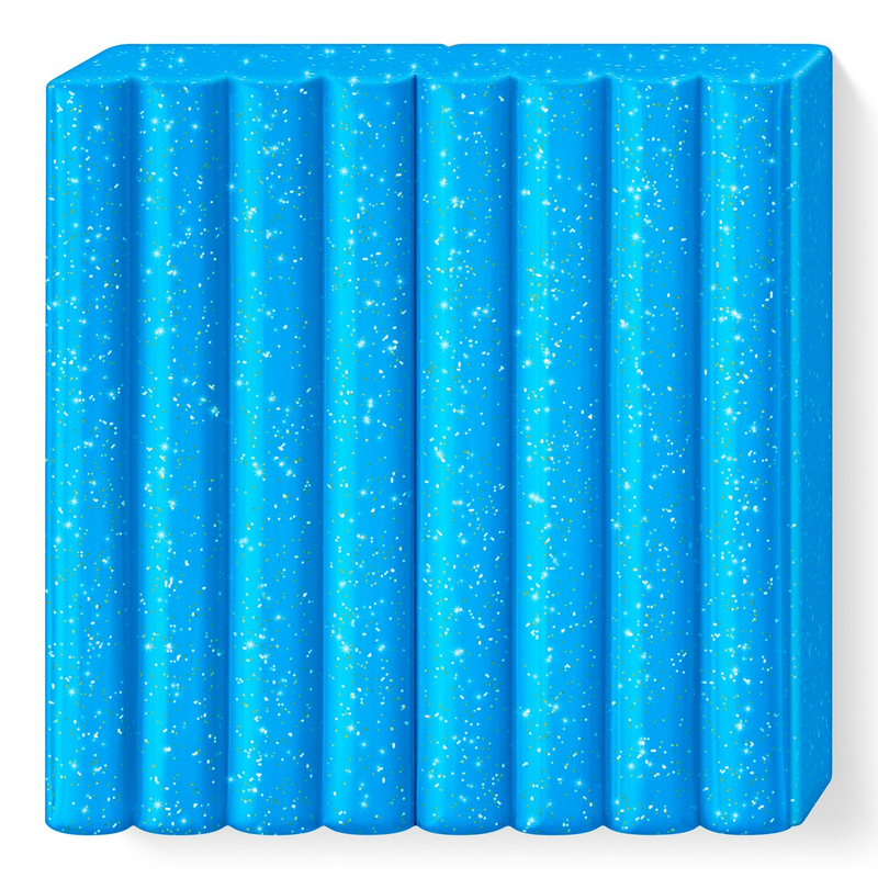 STAEDTLER FIMO Modelliermasse 42g 312 Blauer Glitzer