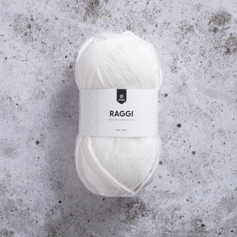Järbo Raggi 100g 1510 White