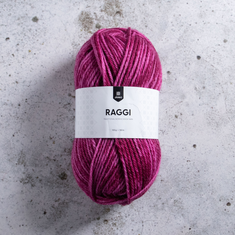 Järbo Raggi 100g 15204 Plum Melange
