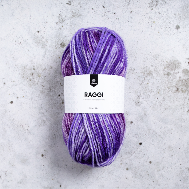 Järbo Raggi 100g 15239 Violet Breeze