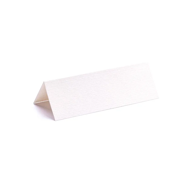 Paper Exclusive Bordkort, 240 g, 10 x 7 cm, Tekstureret, 10 stk Creme