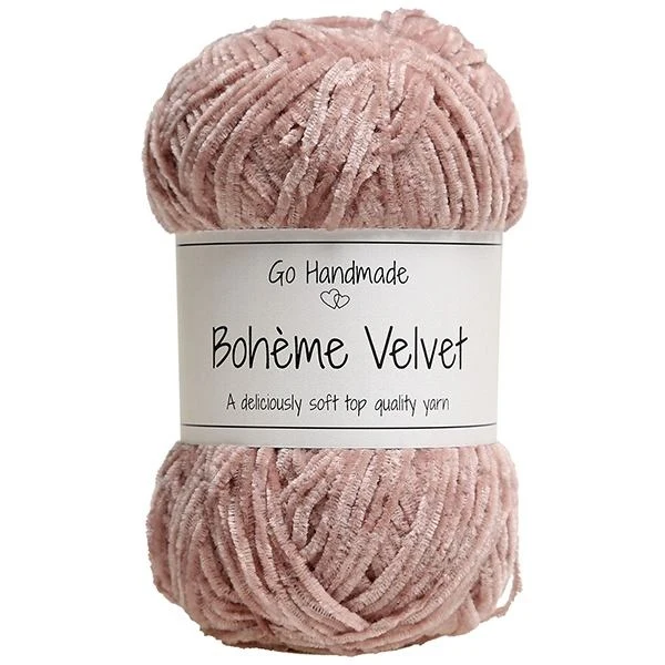 Go Handmade Bohème Velvet Fine 17610 Soft rosa