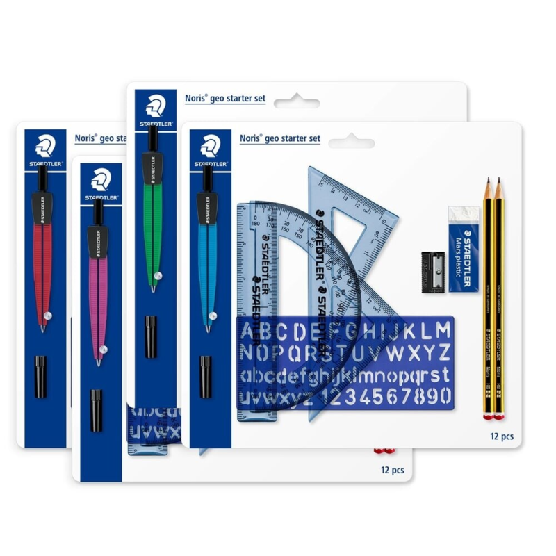 STAEDTLER Noris Geometrieset, 12 Teile