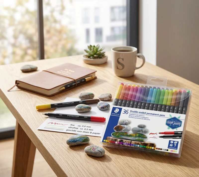 STAEDTLER Doppelfasermaler Permanent, 36 Stck – TB36