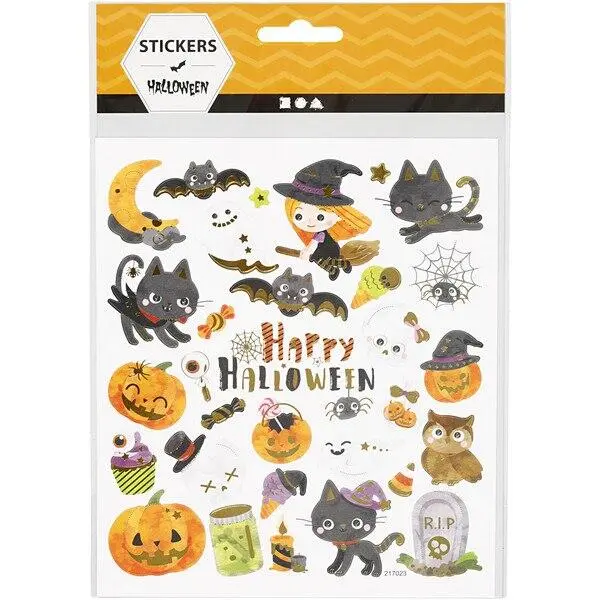 Sticker, Halloween Motiver, 32 stck, 1 bl.