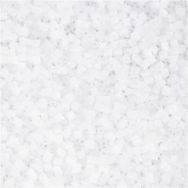Glasröhren-Perlen 1,7 mm Weiß