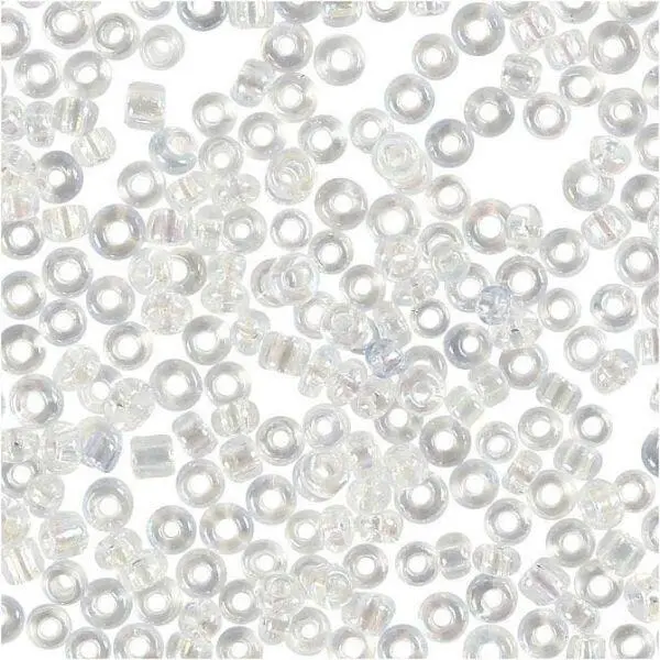 Rocaille Seed Beads 1,7 mm Weiß