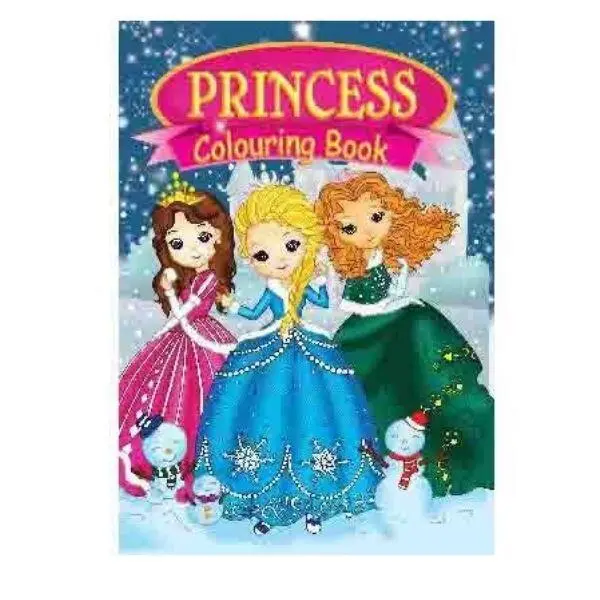 Malbuch A4 Princess , 16 seiten
