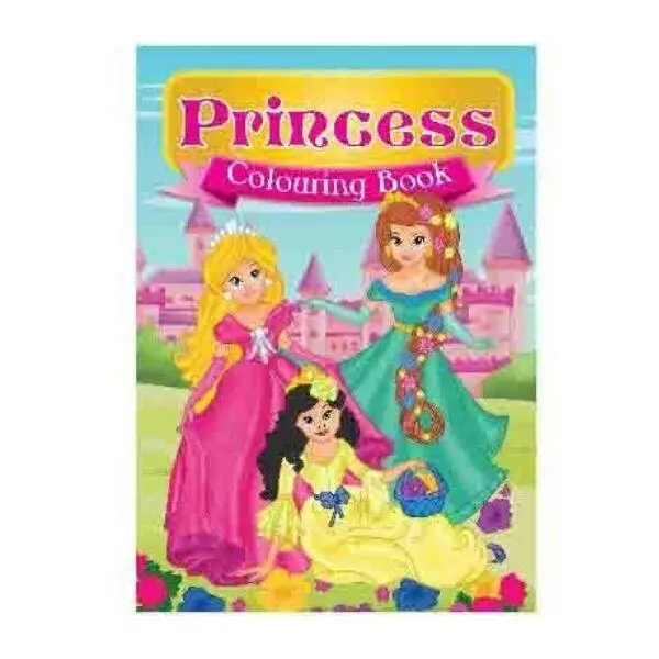 Malbuch A4 Prinzessin 2, 16 Seiten