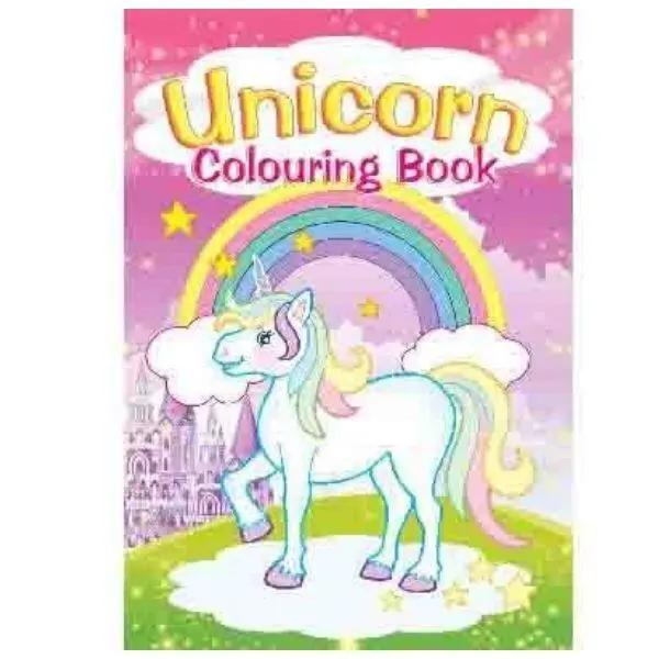 Malbuch A4 Unicorn, 16 seiten