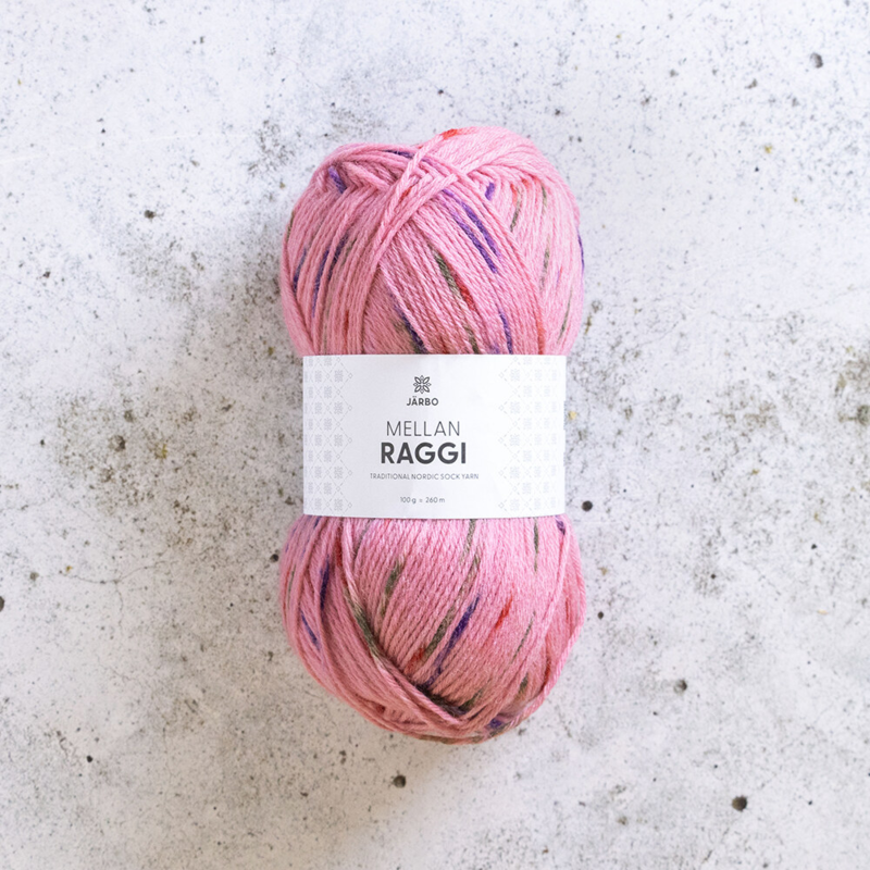 Järbo Mellanraggi 100g 28452 Dotted Darling