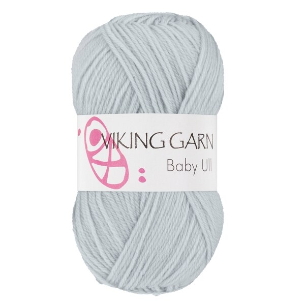 Viking Baby Ull 367 Hell Graublau