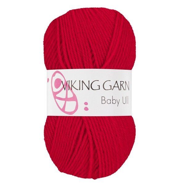 Viking Baby Ull 350 Rot