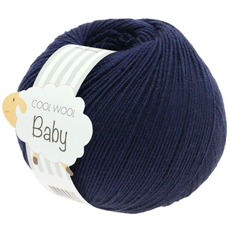 Lana Grossa Cool Wool Baby 210 Nachtblau