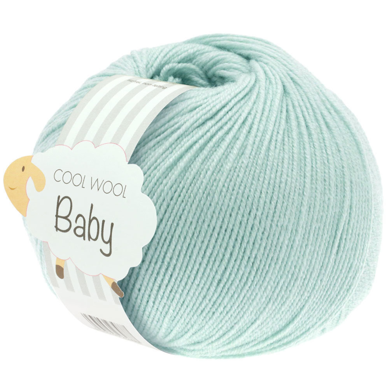 Lana Grossa Cool Wool Baby 257 Helltürkis